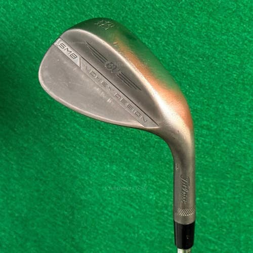 Titleist Vokey SM8 Jet Black 60-14K 60 Lob Wedge KBS $-Taper 125 Steel Stiff