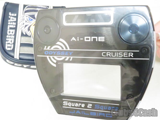 Odyssey Ai One Square 2 Square Jailbird Cruiser Putter 38" +Cover   NEW