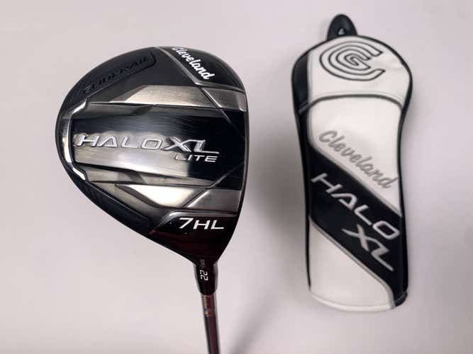 Cleveland Halo XL Lite 7HL Fairway Wood 22* Ascent Blue 40A 40g Senior RH HC