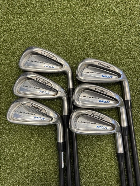 Cleveland Launcher MAX Iron Set 5-PW Graphite Regular Flex Cypher Sixty 5.5 R RH