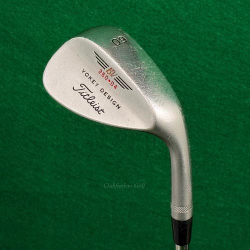 Titleist Vokey Design 200 Series 260-8 60 Lob Wedge Stepped Steel Wedge Flex