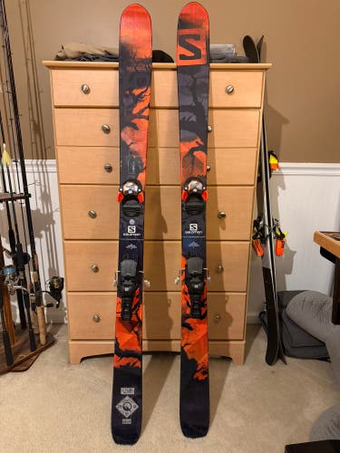 Salomon Q98 164 cm All Mountain Skis With Bindings (Used)