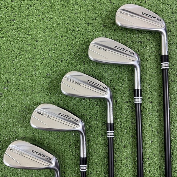 King Cobra Tec 2025 Iron Set 7-PW GW Fujikura Axiom Velocore 105 Stiff Flex RH