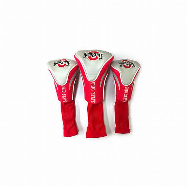 Team Golf Contour Golf Club Headcovers 3pk (Ohio State) NCAA NEW