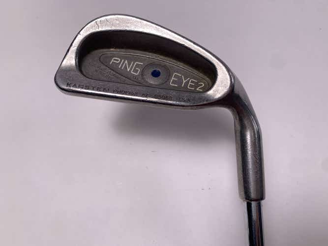 Ping Eye 2 Single 4 Iron Blue Dot 1* Up Karsten ZZ-Lite Regular Steel Mens RH