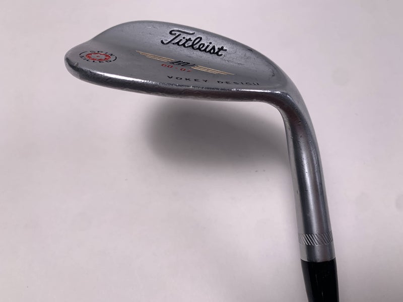 Titleist Vokey Spin Milled Chrome 2009 Lob Wedge LW 60* 7 Bounce Steel Mens RH