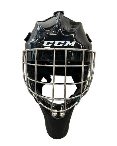 Used CCM 9000 Senior Goalie Helmet/Mask Black LG 10299-S000304076