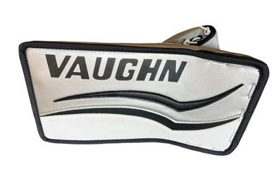 Used Vaughn VELOCITY V6 Senior Goalie Blocker White 10299-S000304075
