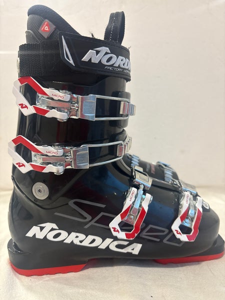 Mondo 24 & 24.5 Unisex Nordica SpeedMachine All Mountain Ski Boots (Used)