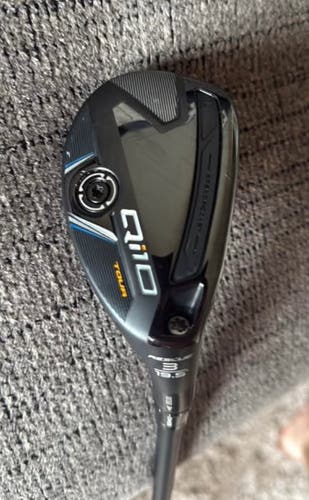 TaylorMade Qi10 Tour Right Handed Hybrid Stiff Flex 3H
