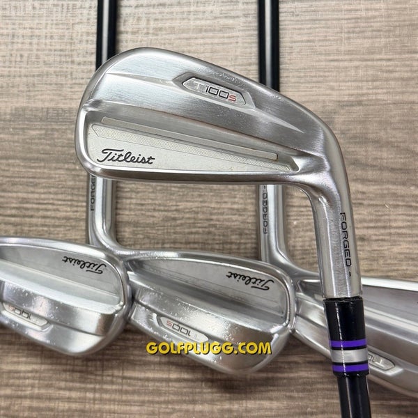 Titleist T100S 2021 Iron Set 5-GW / Project X LZ Graphite, Regular+ (504)