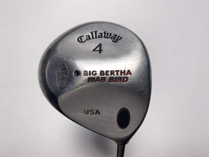 Callaway Big Bertha Warbird 4 Fairway Wood 17* Memphis 10 Regular Steel Mens RH
