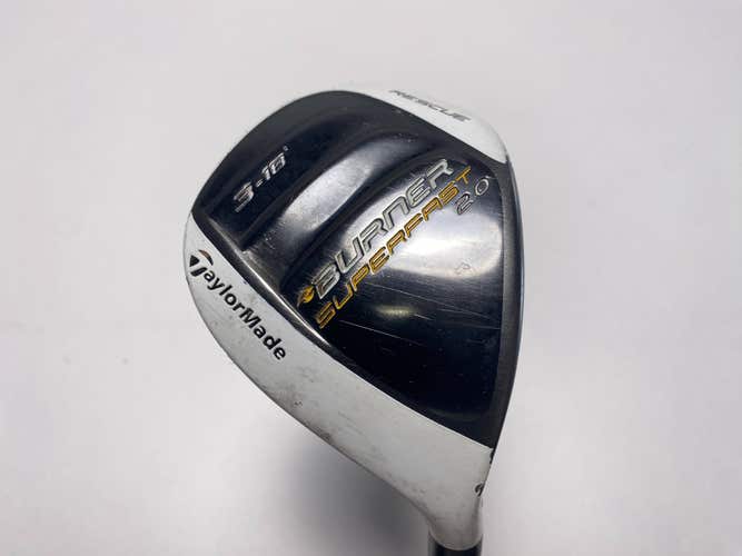 TaylorMade Burner Superfast 2.0 3 Hybrid 18* REAX 60g Regular Graphite Mens RH