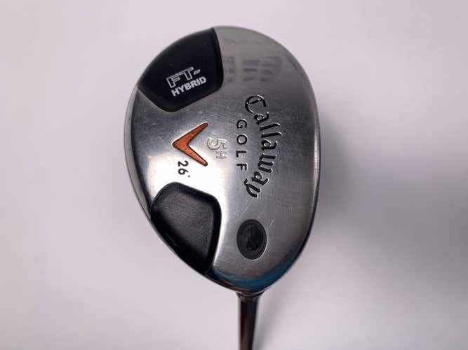 Callaway FT Hybrid 2008 5 Hybrid 26* Aldila NVS Hybrid 70g Ladies Graphite RH