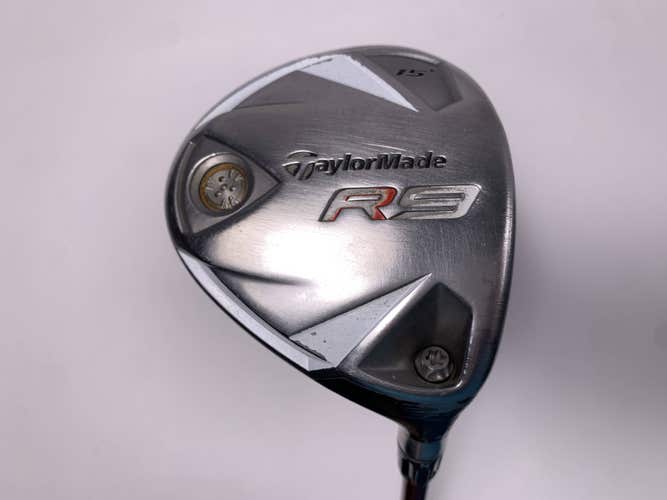 TaylorMade R9 3 Fairway Wood 15* Fujikura Motore 70g Senior Graphite Mens RH