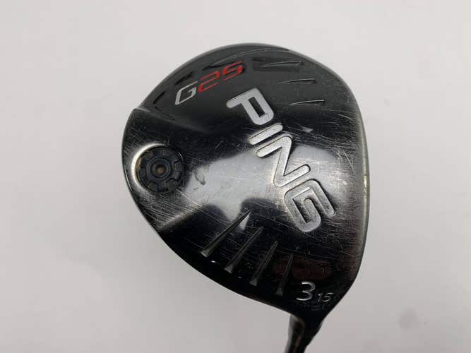 Ping G25 3 Fairway Wood 15* TFC189 Regular Graphite Mens RH