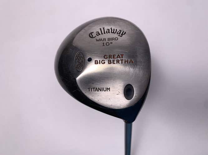 Callaway Original Great Big Bertha Driver 10* GBB UL Firm Graphite Mens RH