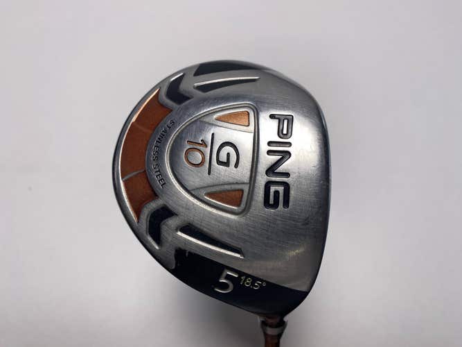 Ping G10 5 Fairway Wood 18.5* TFC 129 F Regular Graphite Mens RH