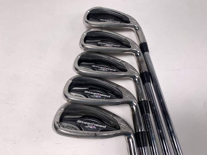 Callaway Steelhead XR Iron Set 6-PW Regular Steel Mens RH