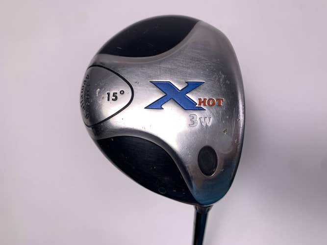 Callaway X Hot 2007 3 Fairway Wood 15* Fujikura Banzai 65g Stiff Mens RH