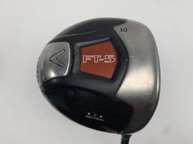 Callaway FT-5 Driver 10* Fujikura E Fit-On 150 150g Stiff Graphite Mens RH