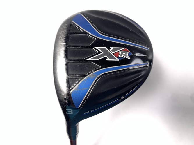 Callaway XR 16 3 Fairway Wood 15* Fujikura Speeder Evolution Regular Mens LH