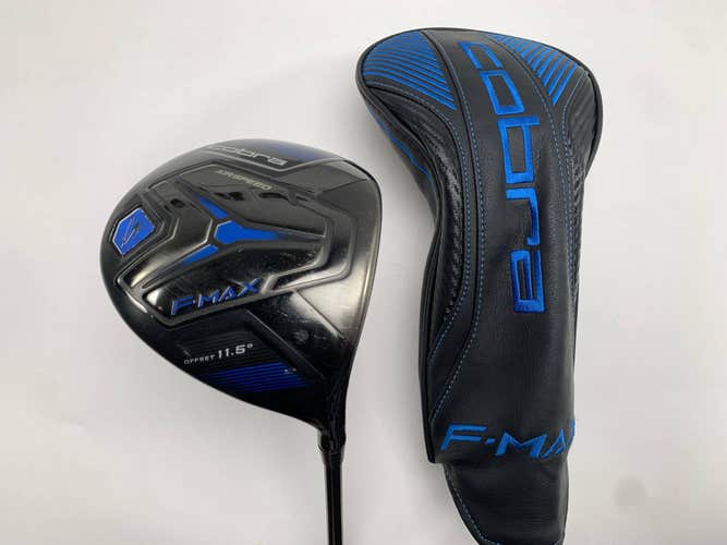 Cobra F-MAX Airspeed Offset Driver 11.5*  Bassara e42x5ct Senior Graphite RH HC