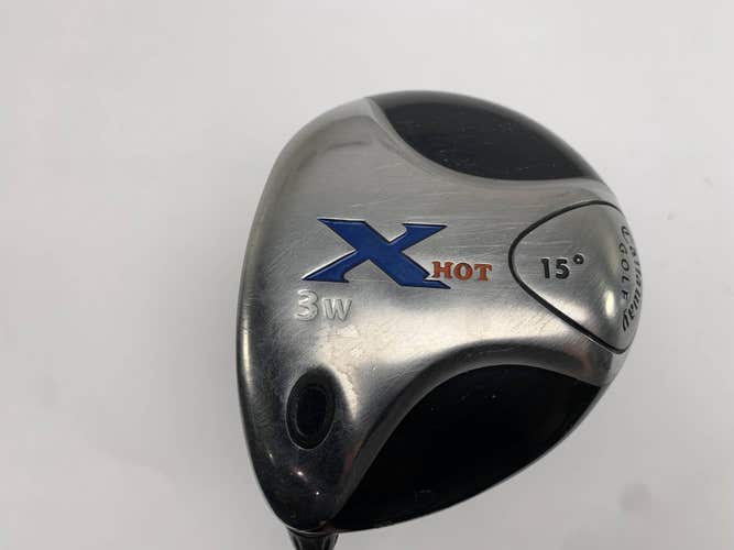 Callaway X Hot 2007 3 Fairway Wood 15* Fujikura Banzai 65g Stiff LH +1''