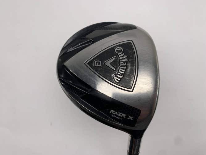 Callaway Razr X Black 3 Fairway Wood 15* Senior Graphite Mens RH