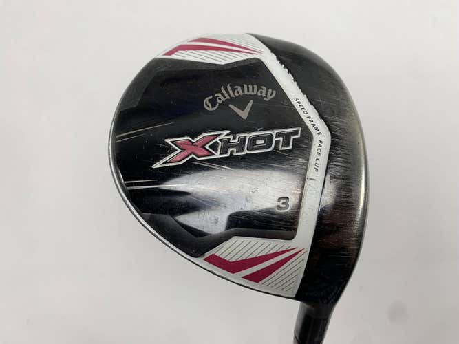 Callaway X Hot 2013 3 Fairway Wood 15* Project X PXv Ladies Graphite Womens RH