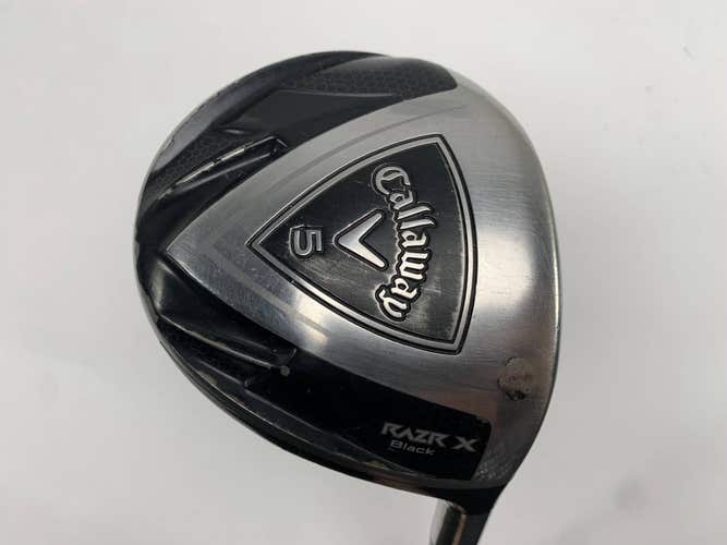 Callaway Razr X Black 5 Fairway Wood 18* Senior Graphite Mens RH