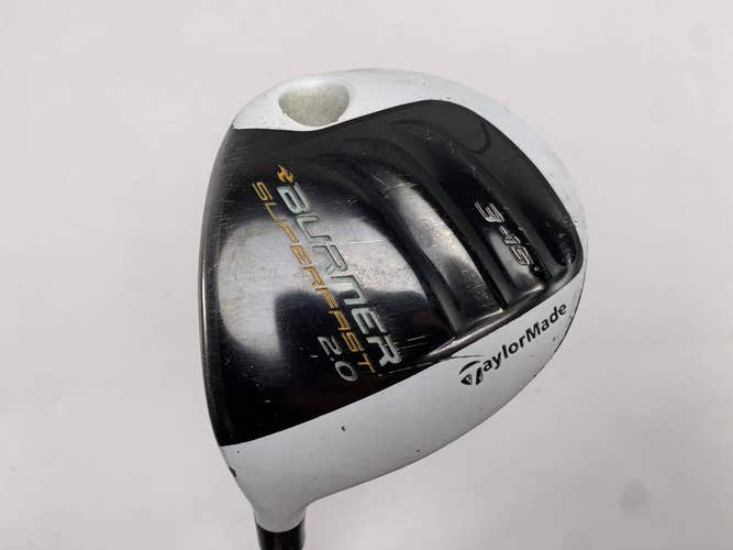 TaylorMade Burner Superfast 2.0 3 Fairway Wood 15* Matrix Radix Stiff Mens LH