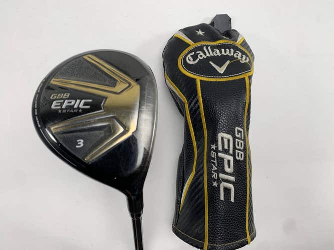 Callaway EPIC Star 3 Fairway Wood 15* Grand Bassara 49g Senior Graphite RH HC