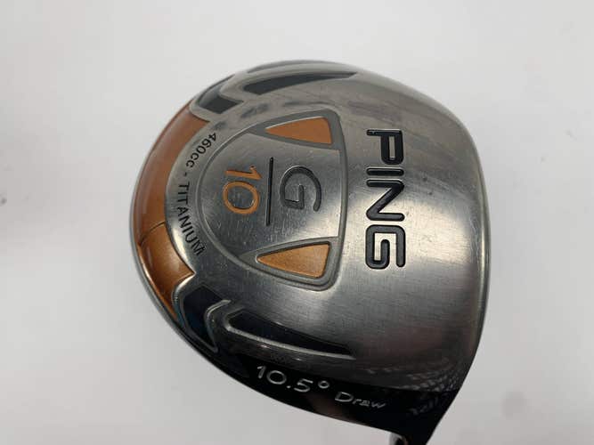Ping G10 Draw Driver 10.5* TFC 129 D Soft Regular Senior Graphite Mens RH