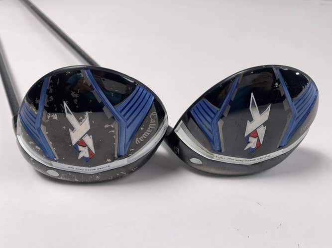 Callaway XR 3 & 5 Fairway Wood Set 15* 18* Project X San Diego 4.0 Ladies RH