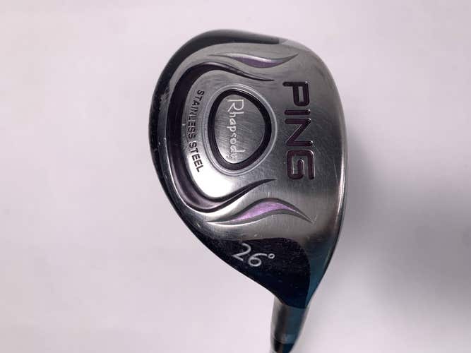 Ping Rhapsody 5 Hybrid 26* ULT 129 Ultra Light Ladies Graphite Womens RH