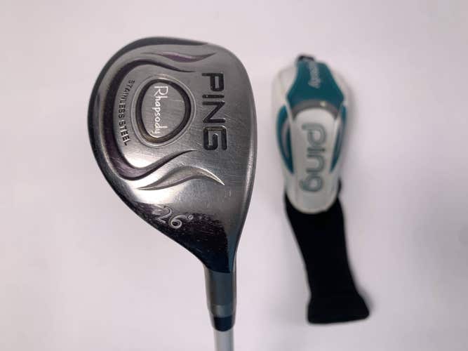 Ping Rhapsody 5 Hybrid 26* ULT 129 Ultra Light Ladies Graphite Womens RH HC