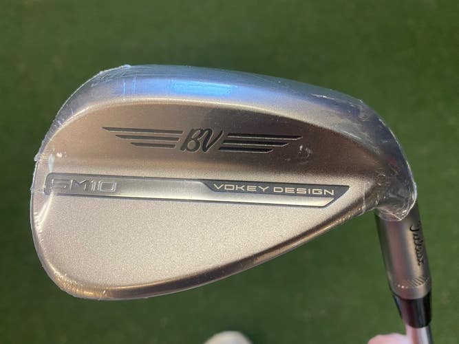 New Titleist SM 10 56 Deg 10 Bounce Nickel Finish