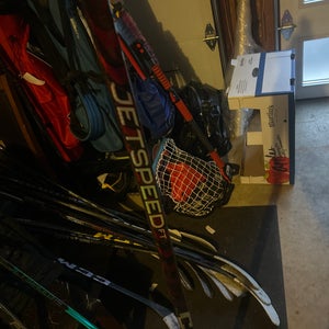 Senior CCM JetSpeed FT5 Left Hand Hockey Stick P28 82 Flex (Used)