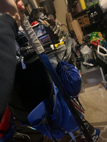 Junior Bauer Nexus Geo Left Hand Hockey Stick P88 55 Flex (Used)