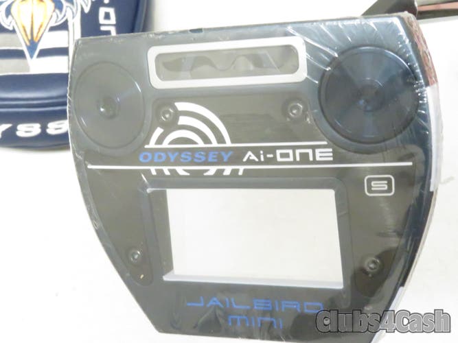 Odyssey Ai One 2-Ball Jailbird Mini putter Double Bend 35" +Cover   NEW
