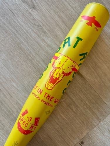 2025 Combat MFG Spec A1 Mess With The Bull BBCOR Alloy Bat -3, 33/30