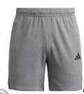 Adidas Men's Medium Light Grey Heather Athletic Sweatpant Shorts (New)