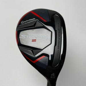 TaylorMade Stealth 2 4 Hybrid 22* Fujikura Ventus Blue 5A Senior Graphite RH
