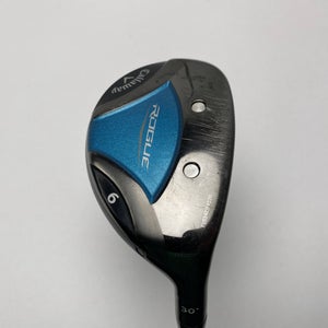 Callaway Rogue 6 Hybrid 30* UST Mamiya Recoil ESX 450 F1 Ladies Graphite RH