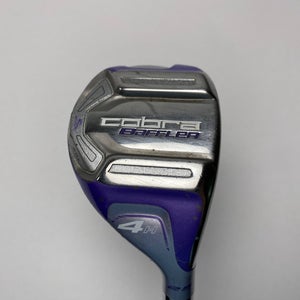 Cobra Baffler XL Womens 4 Hybrid 25* Accra RT50 Dymatch 2.0 M2 Senior RH