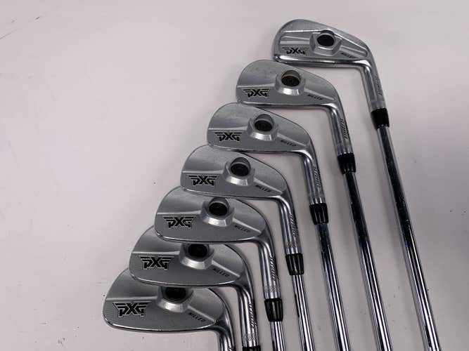 PXG 0317 ST Milled Blades Chrome Iron Set 4-PW True Temper DG X100 X-Stiff RH