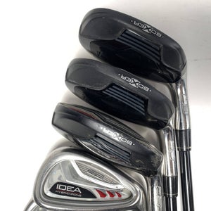 Adams Idea A3 Hybrid Iron Set 3-PW Grafalloy Pro Launch Regular RH - No 6 Iron