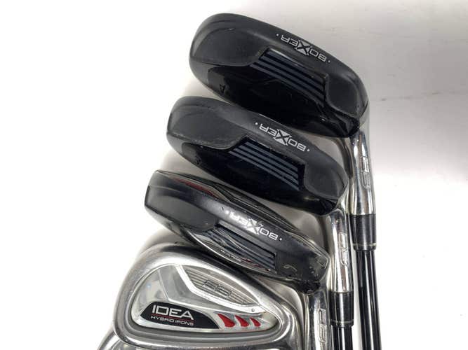Adams Idea A3 Hybrid Iron Set 3-PW Grafalloy Pro Launch Regular RH - No 6 Iron