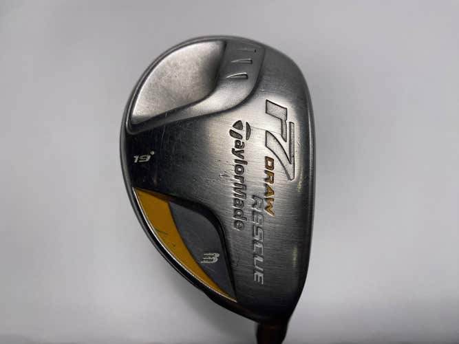 TaylorMade R7 Draw 3 Hybrid 19* REAX 55g Regular Graphite Mens RH